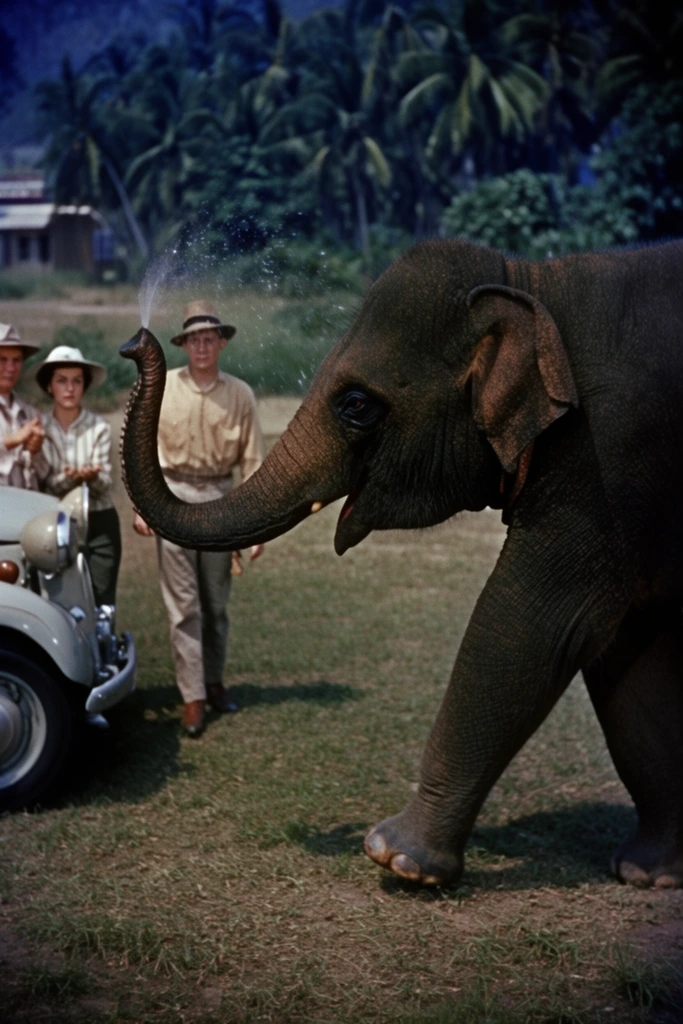 Analog Technicolor Retro-Fantasy style AI image example 3