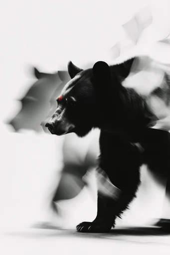 Kinetic Ghost Minimalism style AI image example 3