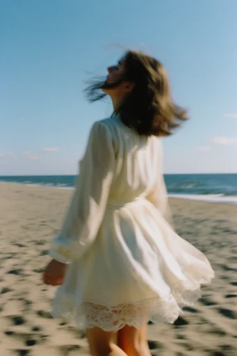Nostalgic Sun-Drenched Analog style AI image example 2