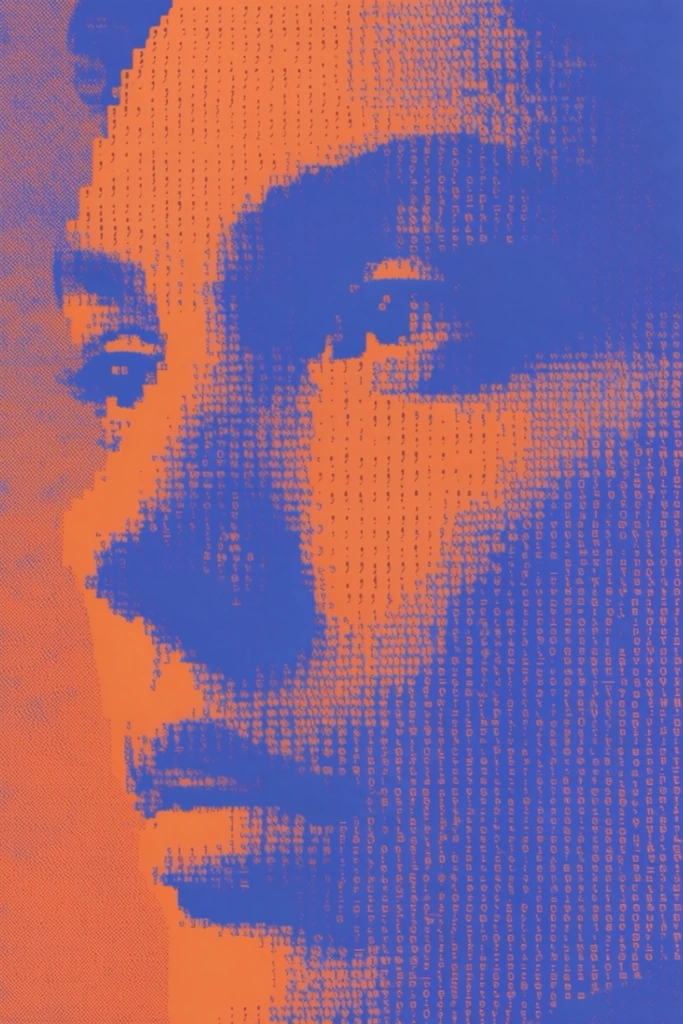 Analog Glitch Nostalgia style AI image example 1