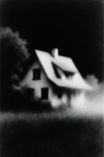 Gritty Monochromatic Noir style AI image example 4