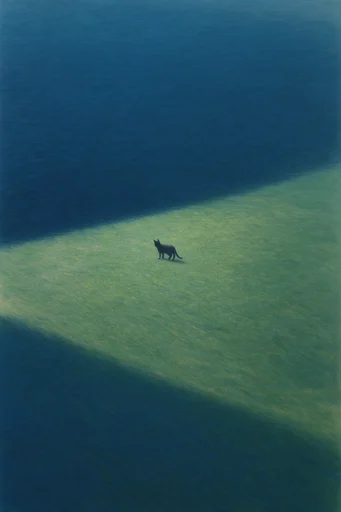 Melancholic Verdant Surrealism style reference image — atmospheric gradient