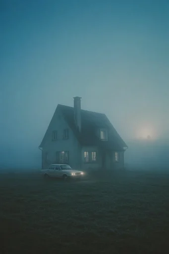 Cinematic Twilight Solitude style AI image example 4