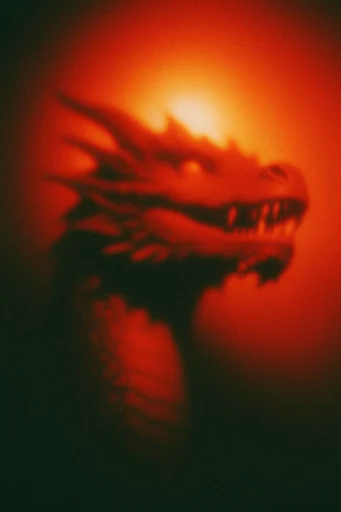 Luminous Thermal Expressionism style reference image — glowing heat signature