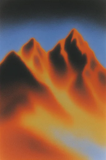 Radiant Thermographic Aura style reference image — thermal imaging style
