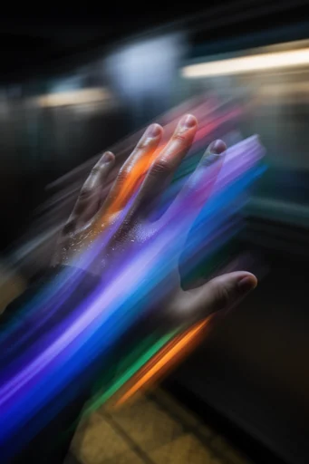 Kinetic Nocturnal Transit style reference image — kinetic energy