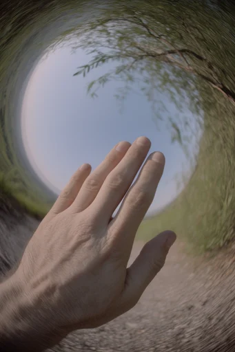 Surreal Spherical Landscapes style reference image — 360-degree panorama