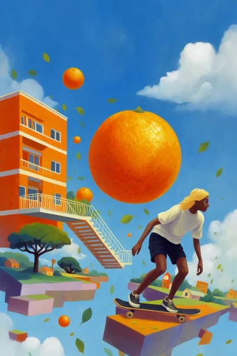 Vibrant Anime Nostalgia style reference image — anime art style