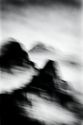 Spectral Kinetic Noir style reference image — motion blur photography