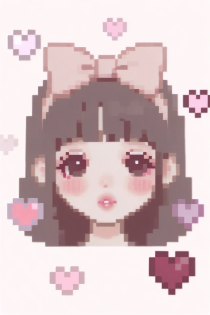 Nostalgic Violet Pixelscape style AI image example 1