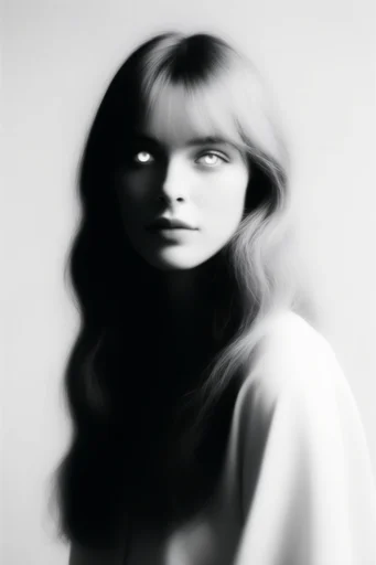 Spectral Monochrome Noir style reference image — long exposure photography
