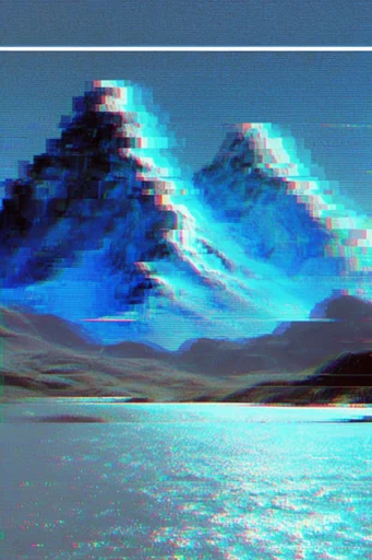 Corrupted Analog Nostalgia style reference image — liminal aesthetic