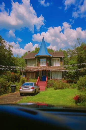 Surreal Liminal Nostalgia style AI image example 4