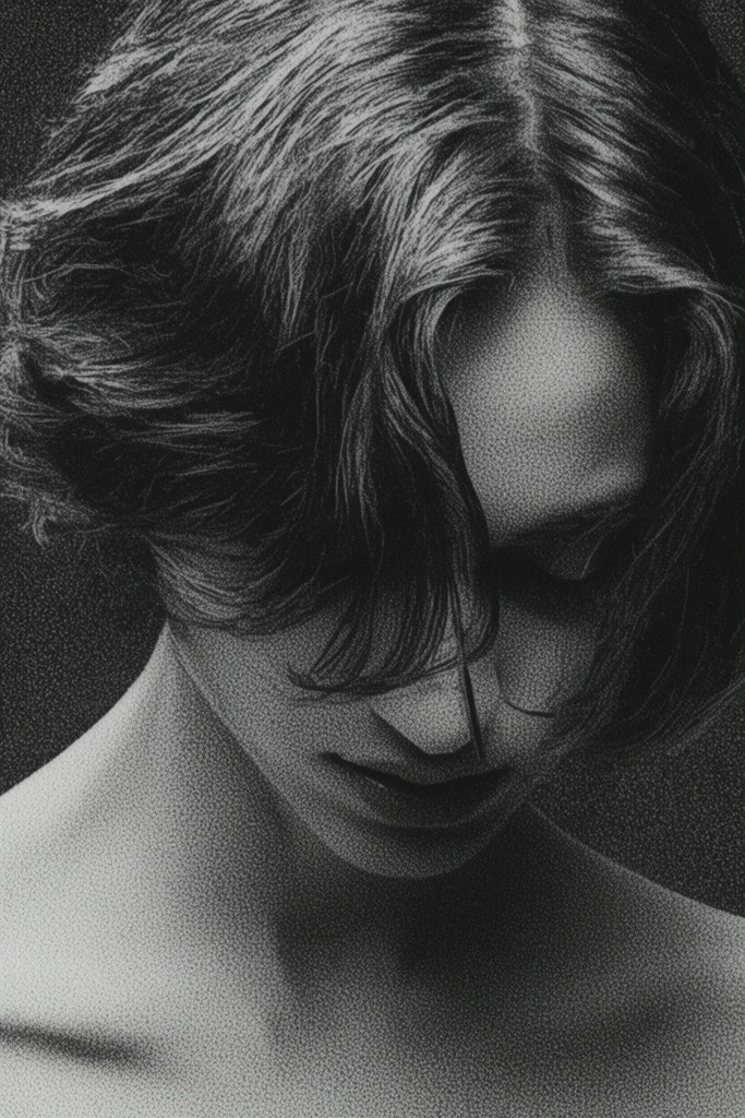Tactile Noir Minimalism style AI image example 1