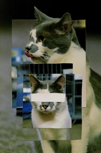 Fragmented Analog Deconstruction style reference image — warm cinematic lighting