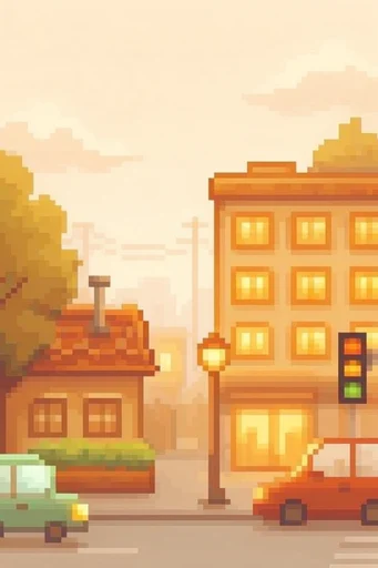 Luminous Retro Pixel style reference image — pixel art