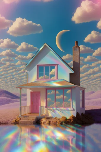 Surrealist Retro Whimsy style AI image example 4