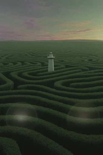Minimalist Verdant Surrealism style reference image — undulating organic curves