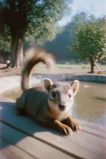 Nostalgic Sun-Drenched Analog style AI image example 3