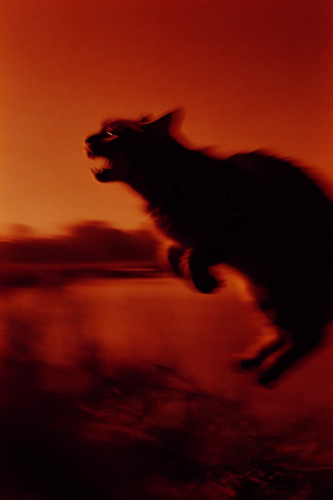 Crimson Kinetic Surrealism style AI image example 3