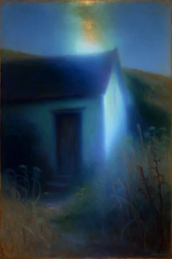 Luminous Mystical Surrealism style AI image example 4