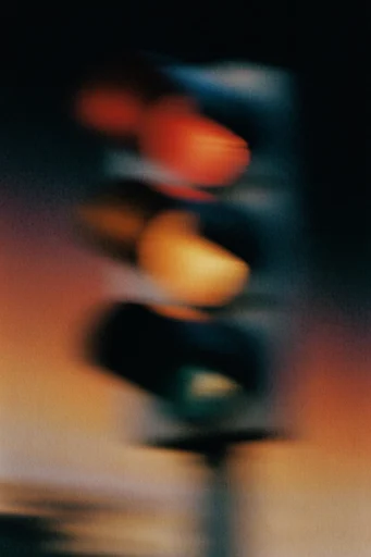 Luminous Analog Dissociation style reference image — extreme motion blur