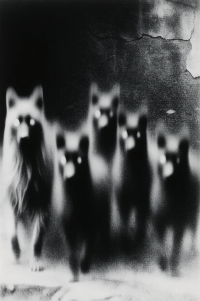 Gritty Chiaroscuro Noir style AI image example 3