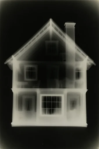 Ethereal Radiographic Noir style AI image example 4