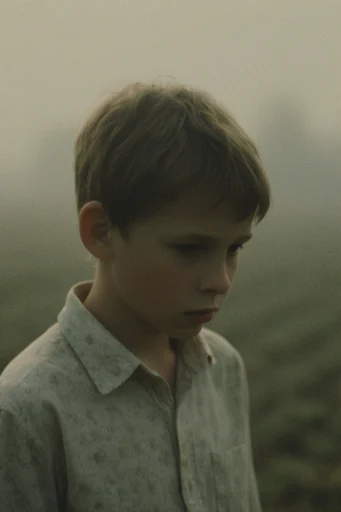 Cinematic Hazy Melancholy style reference image — atmospheric fog