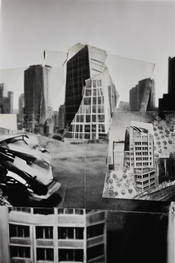 Cinematic Surreal Noir style reference image — high-contrast black and white photography