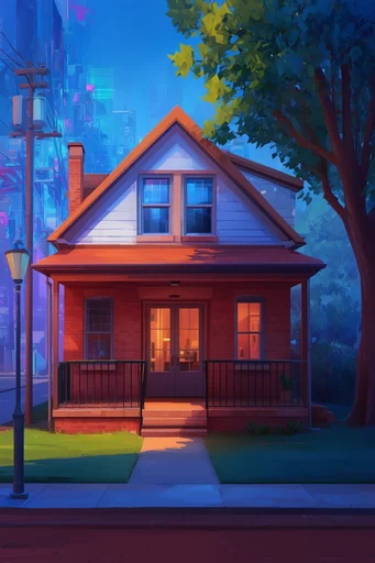 Cinematic Nocturnal Luminescence style reference image — cinematic composition