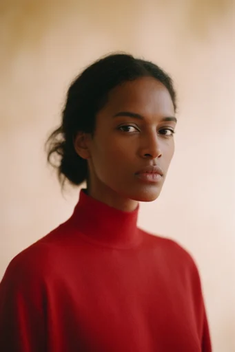 Cinematic Crimson Minimalism moodboard — generate AI images in this style