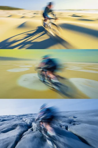 Dynamic Velocity Blur style reference image — panning photography