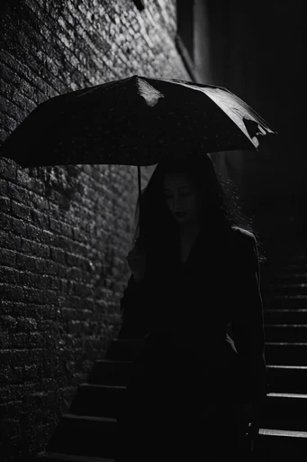 Cinematic Noir Chiaroscuro style reference image — chiaroscuro lighting