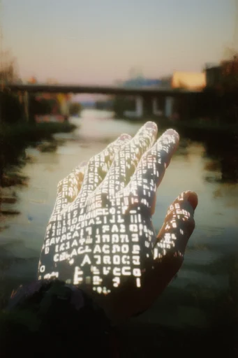 Luminous Digital Archeology style reference image — hazy atmospheric lighting
