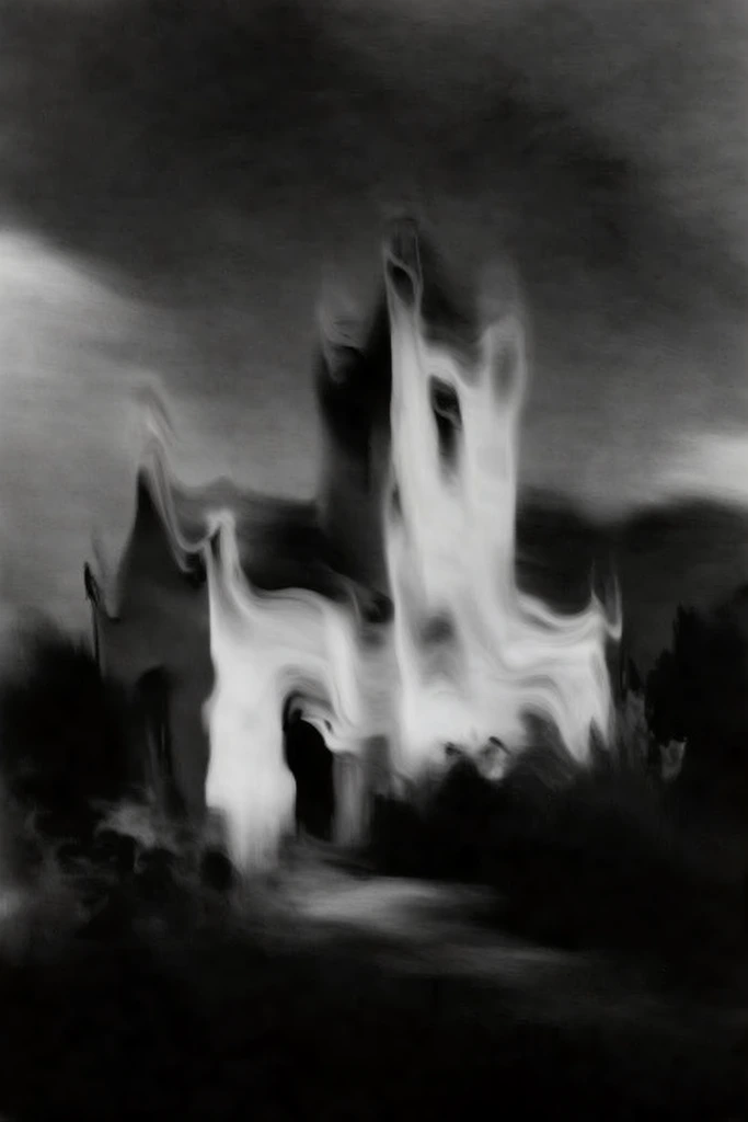 Spectral Kinetic Noir style AI image example 2
