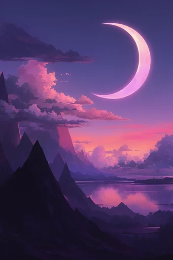 Nostalgic Twilight Anime style reference image — retro anime aesthetic