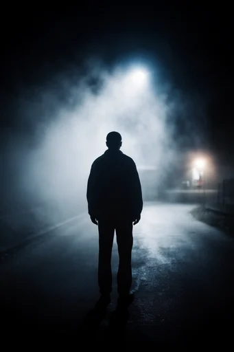 Cinematic Nocturnal Noir moodboard — generate AI images in this style