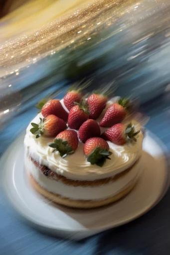 Dynamic Velocity Blur style reference image — directional momentum