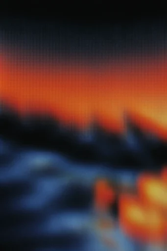 Surreal Thermal Hallucination style AI image example 2