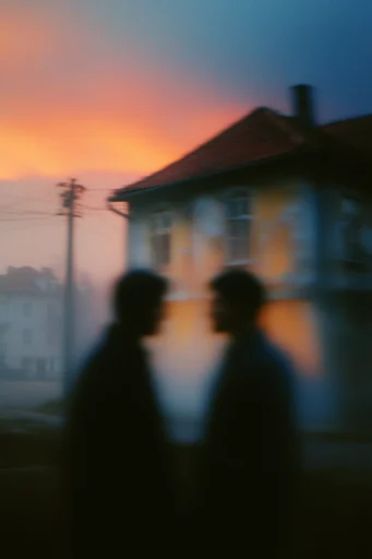 Ethereal Spectral Dusk style reference image — ethereal double exposure