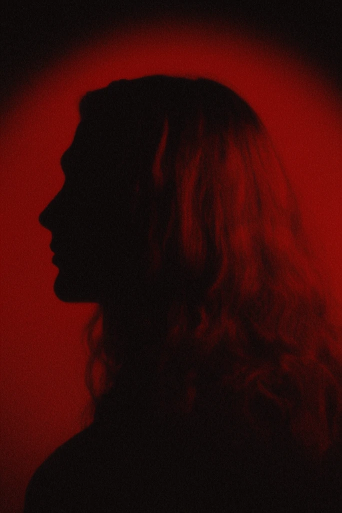 Crimson Noir Cinema style AI image example 1