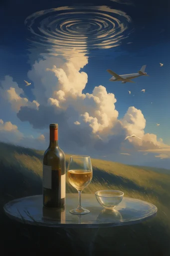 Ethereal Surrealist Landscapes style reference image — magical realism