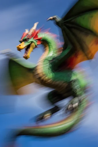 High-Velocity Kinetic Blur style reference image — kinetic energy