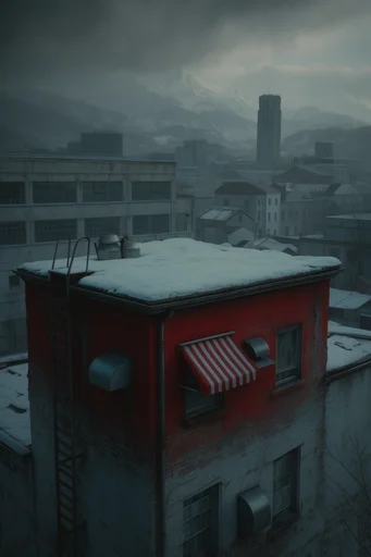 Cinematic Surreal Solitude style reference image — cinematic desaturated palette