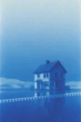 Spectral Blue Noir style AI image example 4