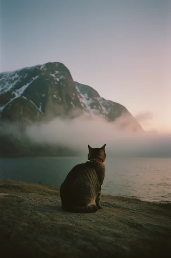 Atmospheric Analog Solitude style reference image — evocative solitude
