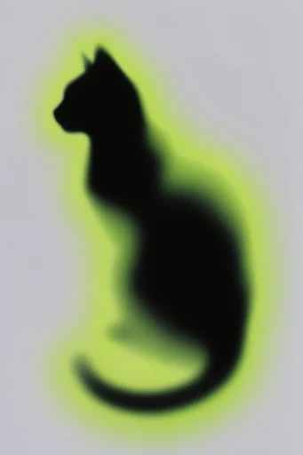 Ethereal Neon Aura style reference image — high-contrast lighting