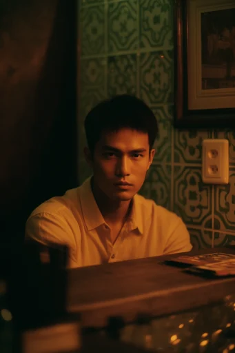Cinematic Nocturnal Noir moodboard — generate AI images in this style