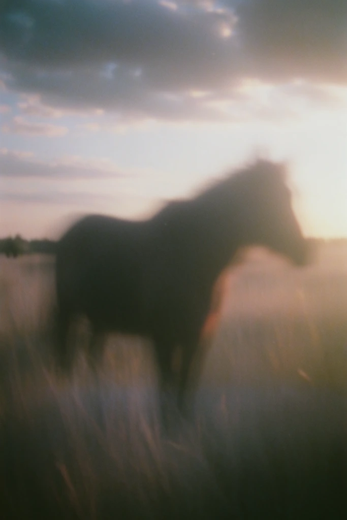 Amber Nocturne Pictorialism style AI image example 3